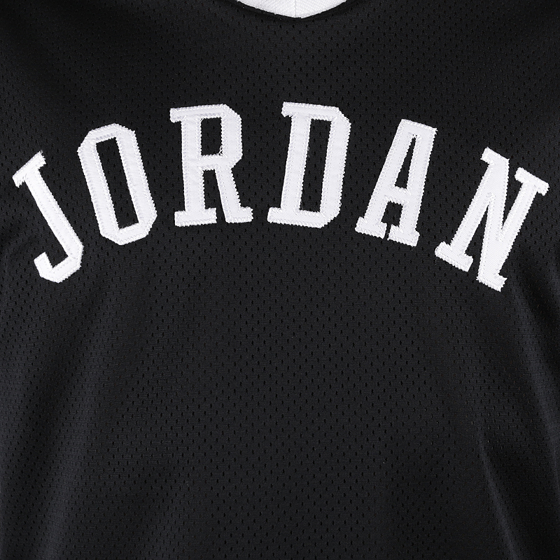 мужская черная футболка Jordan Jumpman Air Mesh Jersey AR0028-010 - цена, описание, фото 2